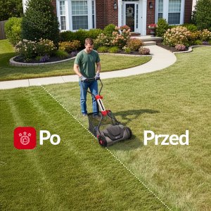 Kosiarka ręczna Hecht KOSIARKA RĘCZNA BĘBNOWA MECHANICZNA WRZECIONOWA PCHANA DUŻA KOSZ 30L 40CM LGASM-4042 9