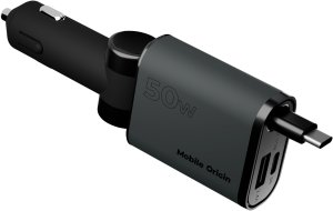 Ładowarka Mobile Origin 3in1 50W Car Charger CA27 - USB-C + USB-A, USB-C Cable (MO-CCH-CA27) 6