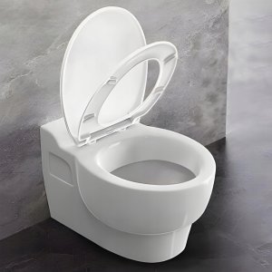 Deska bidetowa Riwall Deska Sedesowa Klozetowa Wolnoopadająca do WC Wypinana Uniwersalna ZAWIASY 3