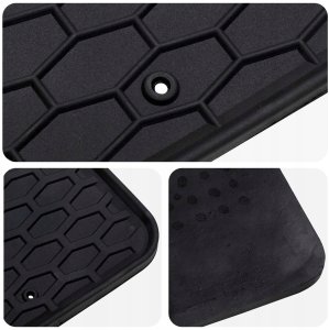 vidaXL vidaXL Mata samochodowa 4 pcs Czarny pasuje do HYUNDAI i20 2014-2019 3