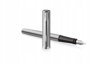 Waterman WATERMAN pióro wieczne IMPRESSION Stainless SteelCT M niebieski pudełko prezentowe 3