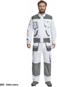 CERVA BE-01-002 - Bluza robocza - czerwony-czarny 46 14