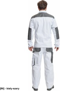 CERVA BE-01-002 - Bluza robocza - czerwony-czarny 46 17