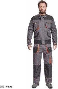 CERVA BE-01-002 - Bluza robocza - czerwony-czarny 46 2