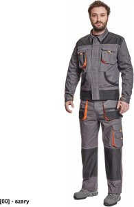 CERVA BE-01-002 - Bluza robocza - czerwony-czarny 46 3