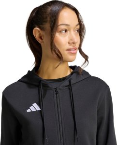 Adidas Bluza damska adidas Entrada 26 Full Zip Hoodie czarna KF5939 L 4