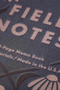 Make Notes Notes Field Notes Jesienne Kwiaty Linie 3 Pack 3