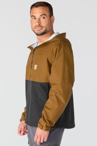 Kurtka męska Carhartt Kurtka Przeciwdeszczowa Carhartt Monterey BROWNBLA 3
