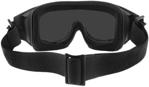 Party Deco Gogle Wiley X Spear SP293DLB smoke / clear / rust, czarne oprawki 2