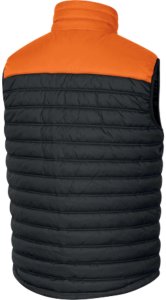 Delta Plus GDOON - Bezrękawnik puchowy z poliamidu ripstop powlekanego PU 3 kieszenie - czarno-żółty 2XL 2