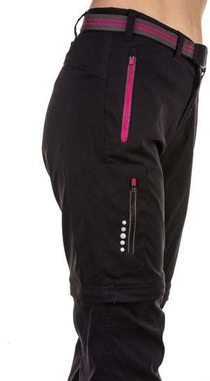 4f Spodnie trekkingowe 2w1 damskie T4L15.SPDC002 grafitowe r. XS 4