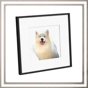 Ramka Lumarko 30x30 cm na zdjęcia plakaty puzzle kwadratowa z passe partout plexsi 4