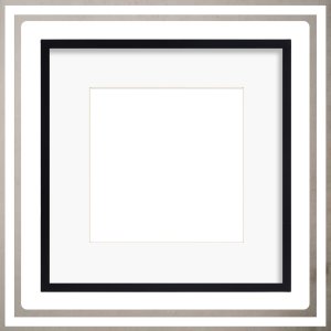 Ramka Lumarko 30x30 cm na zdjęcia plakaty puzzle kwadratowa z passe partout plexsi 5