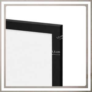 Ramka Lumarko 30x30 cm na zdjęcia plakaty puzzle kwadratowa z passe partout plexsi 7