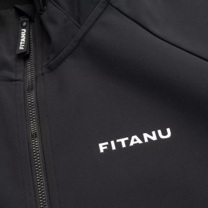 Kurtka męska Berg Outdoor Męska kurtka przejściowa softshell Fitanu FARISE SOFTSHELL czarny rozmiar M 4
