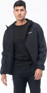 Kurtka męska Berg Outdoor Męska kurtka przejściowa softshell Fitanu FARISE SOFTSHELL czarny rozmiar L 19