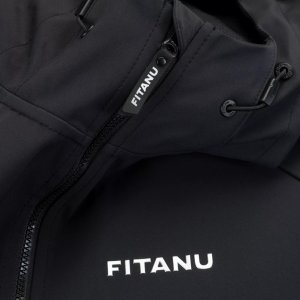 Kurtka męska Berg Outdoor Męska kurtka przejściowa softshell Fitanu FARISE SOFTSHELL czarny rozmiar L 5