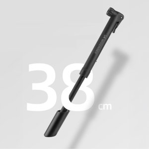 Wozinsky Pompka rowerowa ręczna kompaktowa 80 PSI 5.5 bar - czarna Pompka rowerowa ręczna kompaktowa 80 PSI 5.5 bar - czarna 5