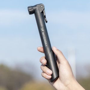 Wozinsky Pompka rowerowa ręczna kompaktowa 80 PSI 5.5 bar - czarna Pompka rowerowa ręczna kompaktowa 80 PSI 5.5 bar - czarna 6