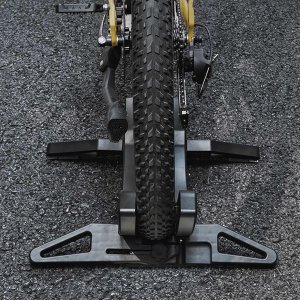 Wozinsky Stojak rowerowy serwisowy stabilny na koło roweru 3-8 cm - czarny Stojak rowerowy serwisowy stabilny na koło roweru 3-8 cm - czarny 4