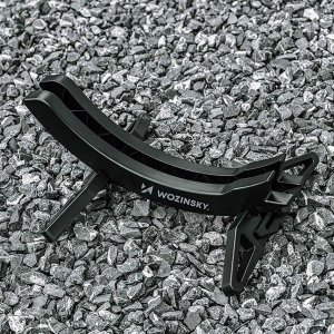 Wozinsky Stojak rowerowy serwisowy stabilny na koło roweru 3-8 cm - czarny Stojak rowerowy serwisowy stabilny na koło roweru 3-8 cm - czarny 10