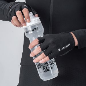 Wozinsky Rękawiczki rowerowe bez palców antypoślizgowe rozmiar XL - czarne Rękawiczki rowerowe bez palców antypoślizgowe rozmiar XL - czarne 7
