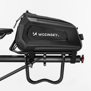 Wozinsky Sakwa torba rowerowa o sztywnej konstrukcji na bagażnik 9l - czarna Sakwa torba rowerowa o sztywnej konstrukcji na bagażnik 9l - czarna (5907769380570) 2