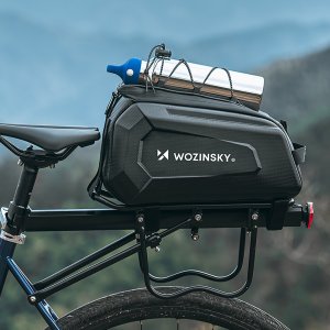 Wozinsky Sakwa torba rowerowa o sztywnej konstrukcji na bagażnik 9l - czarna Sakwa torba rowerowa o sztywnej konstrukcji na bagażnik 9l - czarna (5907769380570) 6