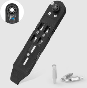 Wozinsky Zestaw kluczy narzędzi serwisowych 14w1 do roweru multitool imbusy łyżki do opon Zestaw kluczy narzędzi serwisowych 14w1 do roweru multitool imbusy łyżki do opon 4