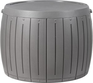 Skrzynia ogrodowa Beliani Skrzynia ogrodowa PRINOS 56 cm 56 cm Szary 5