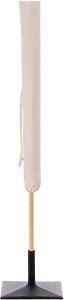Beliani Parasol ogrodowy 232 cm SESTRIERE Beżowy 6