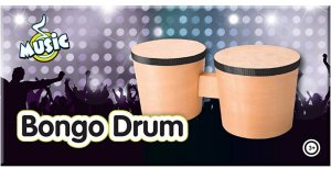 Music MUSIC Bongo Drum 2