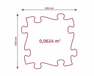 Askato Gra Muffik Twister Do Maty Mata Sensoryczna Ortopedyczna Puzzle / Mfk-110 3