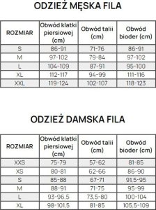 Fila Koszulka męska Brod 2 pak czarna, szara FAM0083 83227 4XL 5