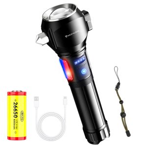 Latarka Medialove Latarka dalekosiężna Medialove M4 LED 6000mAh Zoom 3