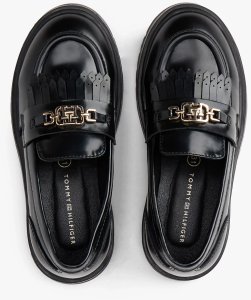Tommy Hilfiger Tommy Hilfiger damskie mokasyny LOW CUT SHOE T3A4-34011-1453999 999 BLACK 38 6