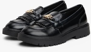 Tommy Hilfiger Tommy Hilfiger damskie mokasyny LOW CUT SHOE T3A4-34011-1453999 999 BLACK 40 2