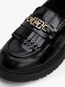Tommy Hilfiger Tommy Hilfiger damskie mokasyny LOW CUT SHOE T3A4-34011-1453999 999 BLACK 40 5