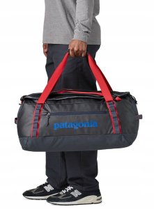 Patagonia black hole duffel 55l-smolder blue w-amanita red PATAGONIA 3
