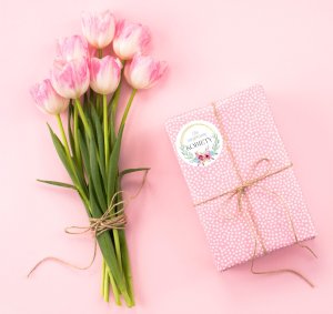 pincello Naklejki arkusz etykiet dziewczyny koleżanek dla wyjątkowej kobiety DZIEŃ KOBIET pracy 24 szt. 5 cm (E-KOB_01_C5) 5