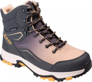 Buty trekkingowe męskie Hi-Tec Męskie buty Hi-tec MIKENO MID WP black/mid grey/yellow rozmiar 44 4