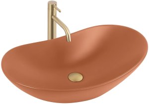 Rea Umywalka nablatowa Rea Royal Cinnamon Matt 9