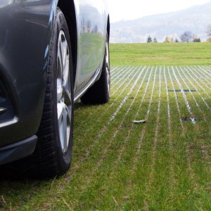 GardenPlus Kratka Trawnikowa Czarna Geokrata Parkingowa Ogrodowa 50x50x5cm 300T 10 szt 3