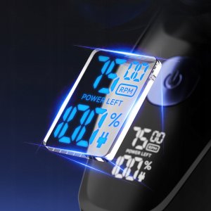 Enchen Golarka elektryczna do głowy Alien Pro 2 Akumulatorowa 7 Głowic 7