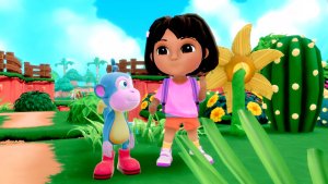 Gra na PS4 - Dora: Rainforest Rescue - Przygodowa Zręcznościowa 3+ 4