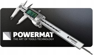 Powermat Suwmiarka cyfrowa LCD 150 MM 0,01 MM pomiar wewnętrzny zewnętrzny 2 baterie 11