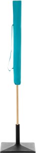 Beliani Parasol ogrodowy 232 cm SESTRIERE Turkusowy 7
