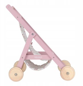 Little Dutch Drewniany wózek dla lalek-buggy ´Soft Flowers´ 4