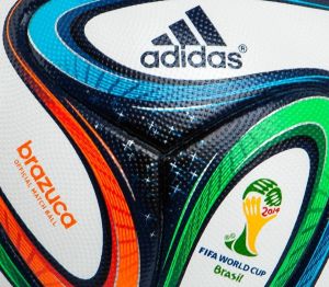 Adidas Piłka nożna World Cup 2014 Brazuca Official Match Ball 5 Adidas uniw - 4054069665041 3