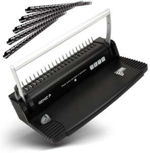 Genie GENIE Urządzenie do spiralnego bindowania CB-820 w tym plastikowe grzbiety sw 2